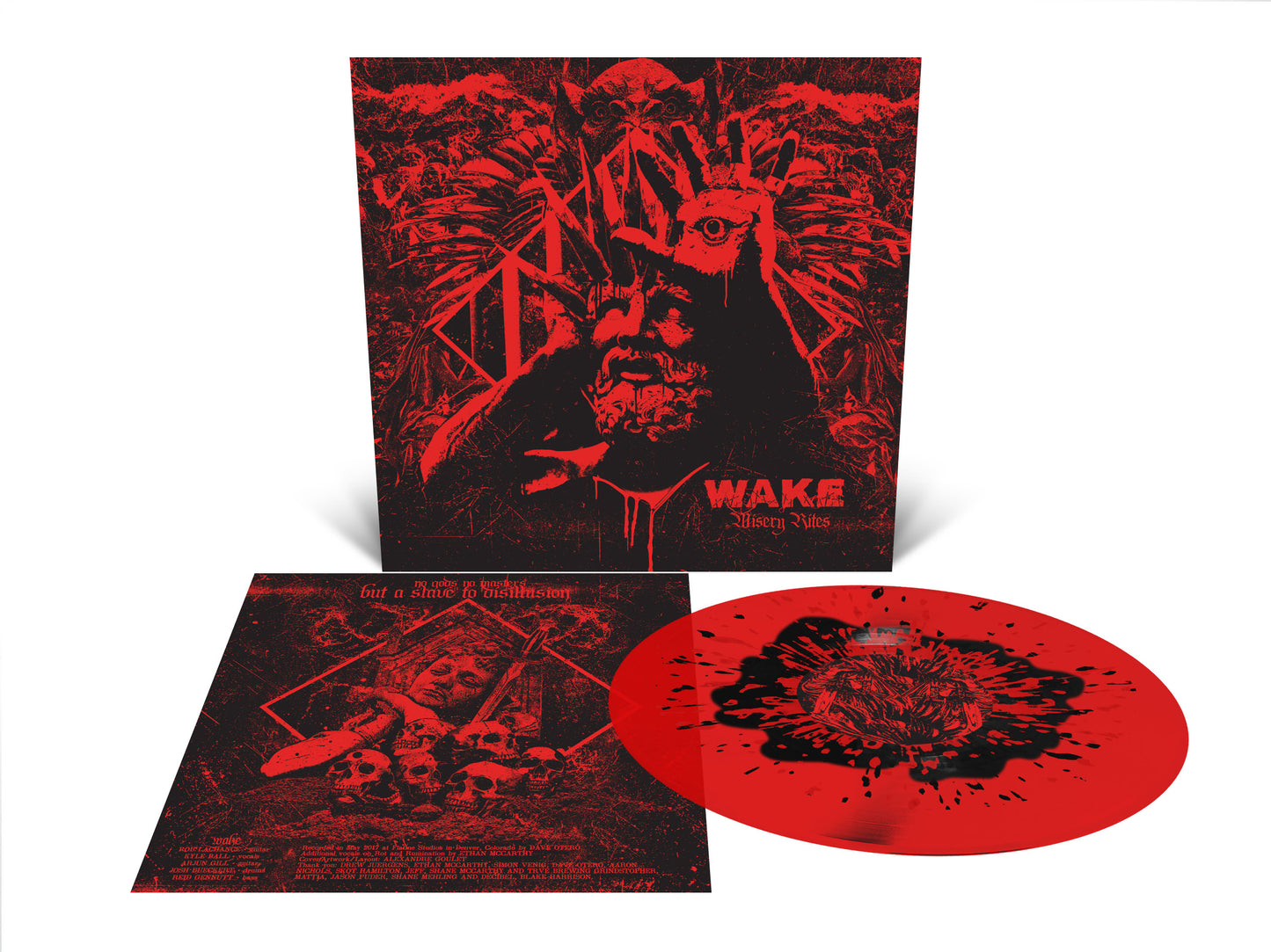 Misery Rites LP (red)