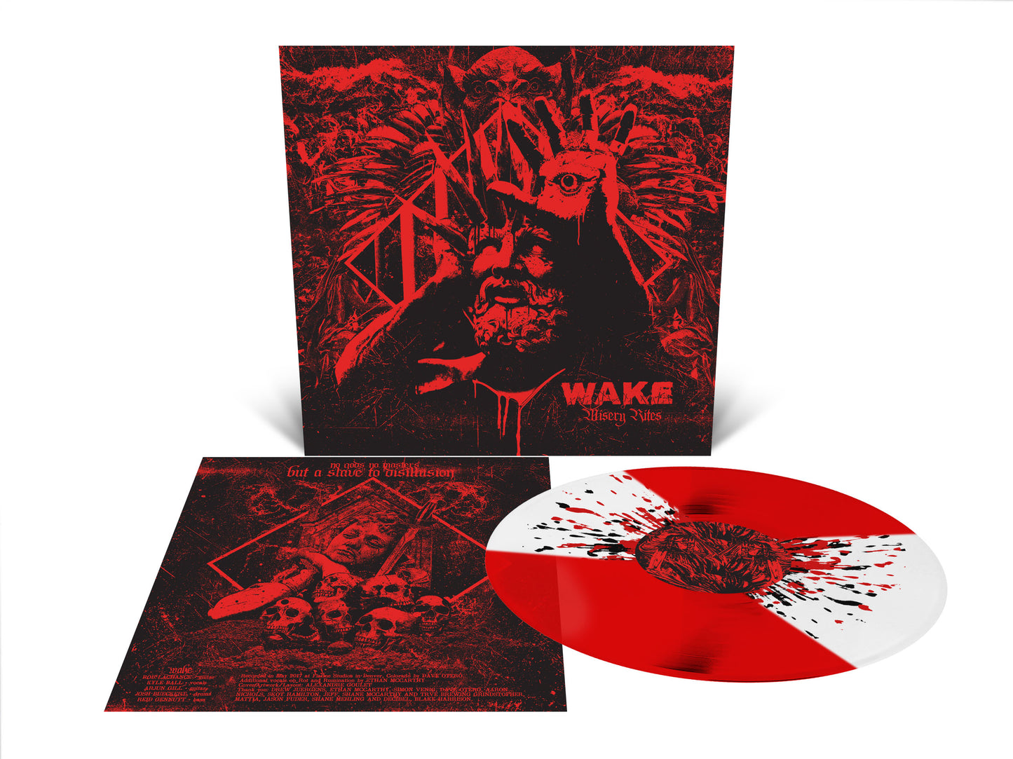 Misery Rites LP (red)